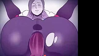 ये ऐनिमेटेड वीआई गर्ल हेंटाई में बड़े काले लंड से अपनी गैंड रैम्ड करवाती है