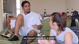 Не могу устоять, успокаивая злую падчерицу грязными трюками