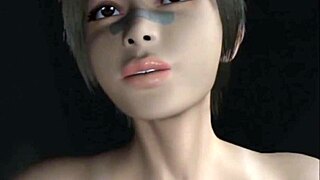 功夫学生和同学在狂野本子3D动作中碰撞