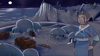 Avatar: Last Airbender træner giver nattesut i hentai stil 😏