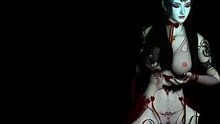 Medusa Queen em Hentai 3D Leva Cu Fodido Forte! Incrível!