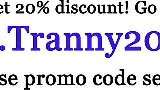 Velikokurčna tranny vrtanje tipovega ritnega vhoda, hočeš videti?