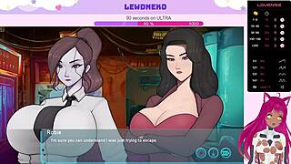 Vtuber Lewdneko igra prljavu igru sa rukavcem i šokom