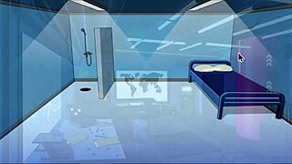 Fang gamer-jente Paprika med enorme pupper i BDSM creampie