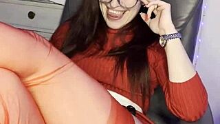 Mokrá kundička prstění pro mou horkou italskou přítelkyni Carolinu Ienu