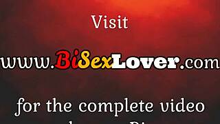 Sær bisexuel trekant i kinky cosplay med store patter