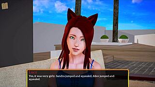 Yeni Ailem 325: Kızıl saçlı amatör küçük 18+ memelerini ev yapımı klipte gösteriyor