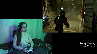 çıplak deadspace oyunu büyük doğal memelerle bölüm 3