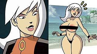 Tegneserie Originaler Strippet Nøgne for Chokerende Nøgen Sammenligning!