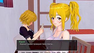 Voorovergebogen doggystyle met grote lul deepthroat