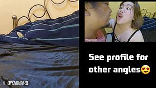 Uau! Uită-te la cuplul acesta gras care se aruncă în joc anal pentru prima dată!