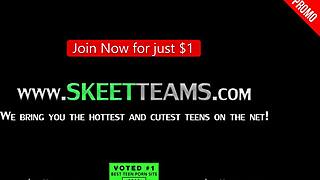 Mig og min pige elsker vores hotelferie med dampende lesbiske vibes