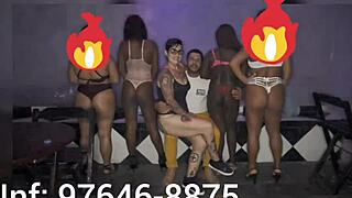 Régen a karneválon Barbara Lioness vadul tombolt az Anchieta RJ klubban amatőr káosszal.