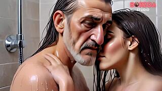 Mia Ve Papi - 4 - Bakire Genç Kız 18+ Masum Kız İlk Defa Büyük Yarrak Emiyor!