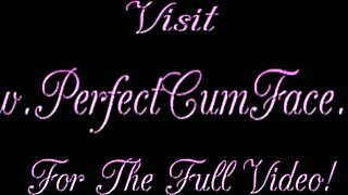 Babe tar en cumload på stripper-audition