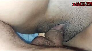 Eu vi minha noiva levar DP com dois paus enormes rasgando ela