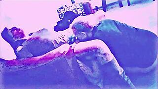 Cuckie Donnie Eats Creampie, Gets Dick Slapped in Homemade Clip