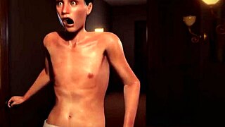 не верю, этот крошечный 18+ 18+ член, торчащий под платьем, заставил фута-милфу улыбнуться в анимации! чувак, фута на фембоевом действе дико.