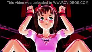  하루카 ท้าเกมสุดเสียวในโลกอนิเมะเย็ดกัน