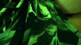 Intense fucking session with big tittie Latina milf