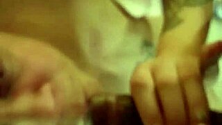 sloppy gag action intensifies in hardcore scene