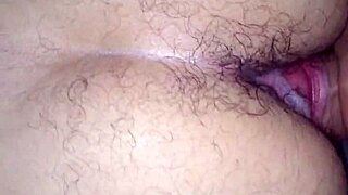 Intense gay creampie fills the boy's tight ass with hot cum.