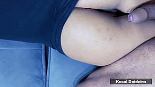 Latina couple enjoys brazilian passion with big ass and condom play in a vivid encounter