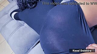 Latina couple enjoys brazilian passion with big ass and condom play in a vivid encounter