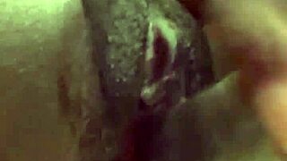 Hey, check this sexy tgirl working a dildo solo!