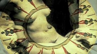 Vintage Illustration with Retro Cartoon Charm