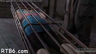 Intense hardcore action in scene 003 with powerful thrusts