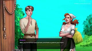 Boys spy on busty blonde underwater