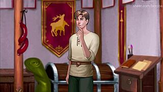 Boys spy on busty blonde underwater