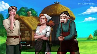 Boys spy on busty blonde underwater