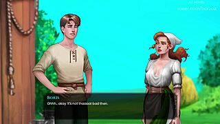 Boys spy on busty blonde underwater