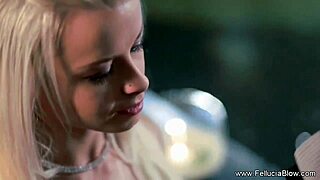 Sunshine moment with a stunning blonde