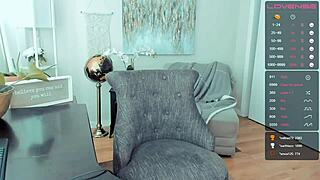 This curvy chick craves attention on webcam in wild cosplay outfits