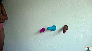 The Gold Leotard Is Worn By An Old Solo Performer Using Various Toys