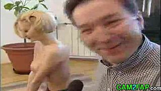 Casting beautiful blonde in hardcore amateur interview