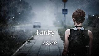 Teen cosplay gets oiled in ASMR session