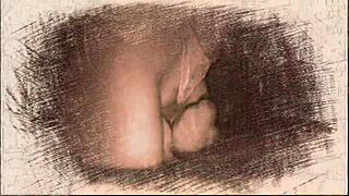 She Gives a Passionate Blowjob and Handjob