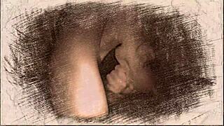 She Gives a Passionate Blowjob and Handjob