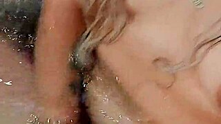 Alina Modelista Porn Star Masturbating Wildly in Hot Zacuzzi