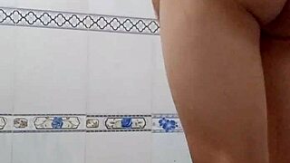 Teen Bathes Alone In Private