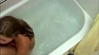 cute and horny blonde into homemade masturbation part1