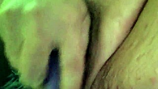 Playing with My Shaved Pussy Until I Cum in Close-Up View