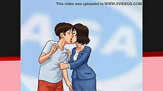 Milf with big tits kisses and gets fucked