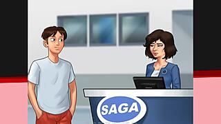 Milf with big tits kisses and gets fucked