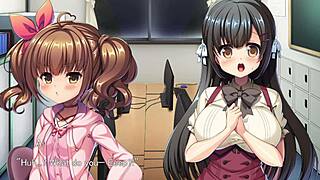 Queen Of The Otaku Watching Her Get Fucked In Anime Hentai