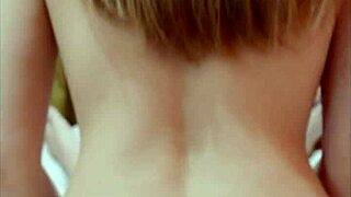 Guy treats young Russian blonde